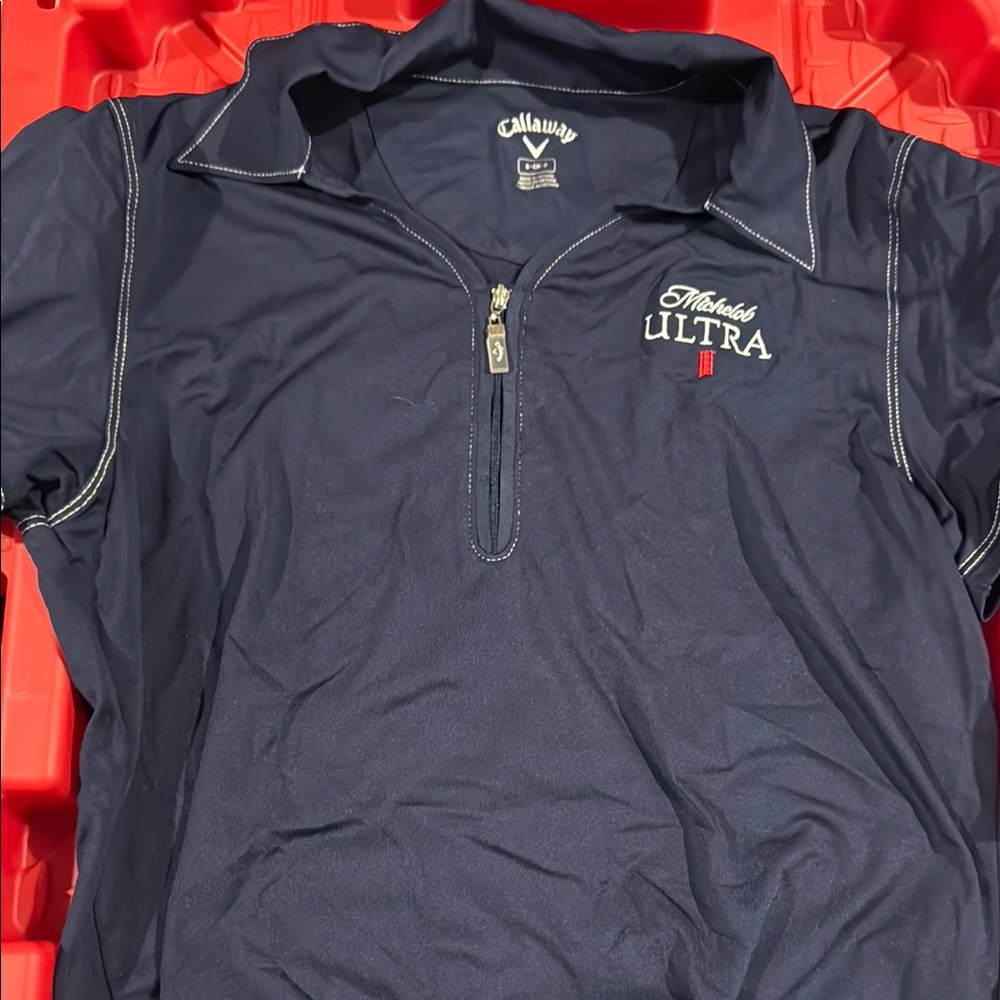 Callaway Navy Half-Zip Shirt